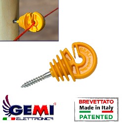 Isolator ring m. skrue 100 stk. Gemi Elettronica - Gemi Elettronica