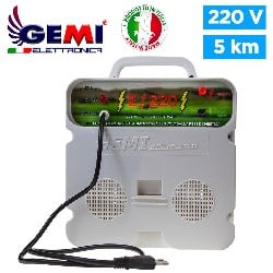 Elettrificatore E/220 per Recinto Elettrico recinti elettrici recinzioni elettrificate recinzione da pascolo Equitazione Cavallo