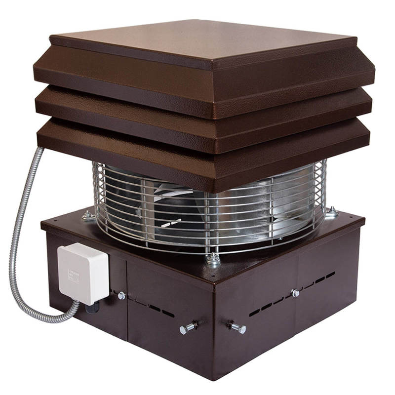 Ventilador de chaminé doméstico 100w, ventilador de tiragem