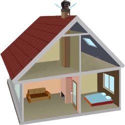 屋根のターボ空気抽出器の換気扇 屋根のファン暖炉の基本モデルのためのチムニーファン Gemi Elettronica - Gemi Eletronica