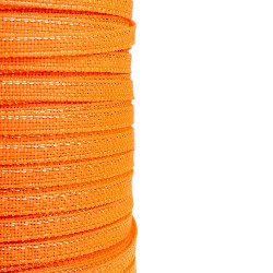 Fettuccia arancione 8mm 400 MT. per recinto elettrico, recinti elettrici, recinti elettrificati, recinzioni elettrificate