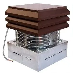 Komínový ventilátor Střešní Radiální NA TAH KOMÍNA pro odtah spalin komínové hlavice Krb Termální kamna Dřevo trouba Grilování z