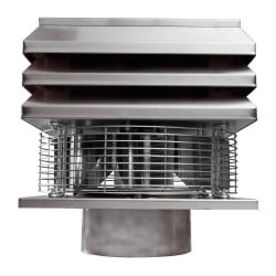 Extracteur De Fumée pour Conduit Rond de Cuivre pour cheminée Ventilateur De Radial Chapeau Aspirateur Extracteur Électrique De 