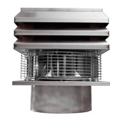 Chimney Fan for round flue Electric Chimney Fan Copper Model Chimney Ventilation Fans Rooftop Inducer Fans Chimney Exhaust Fan F