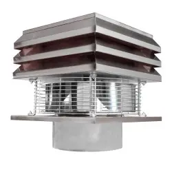 Extratores de fumo Modelo Cobre para chaminés redonda Ventilador Extrator de Fumos Ventilador centrífugo radial Ventilador para