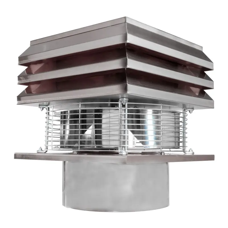 Krovni Centrifugalni Ventilator za okrugli dimnjak Model Bakar Ventilator Za Kamin Ventilator Za Dimnjak Elektrokovina Krovni Ve