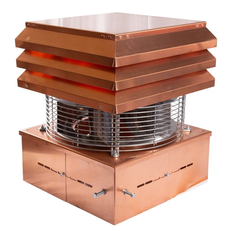 Dimniški radialni ventilator ventilator za dimnik Copper