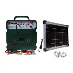 Elektrikli Çit makinesi güneş paneli enerjili elektrikli 12V / 220V B/12 Gemi Elettronica - Gemi Elettronca