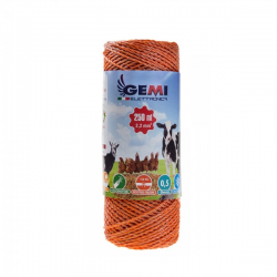 Плетеная бечевка шнур Проводники 250 м 2,2 mm² для тварин