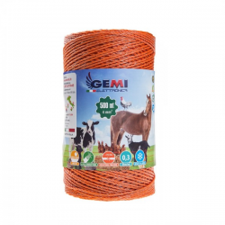 Плетеная бечевка шнур Проводники 500 м 4 mm² для тварин, таких