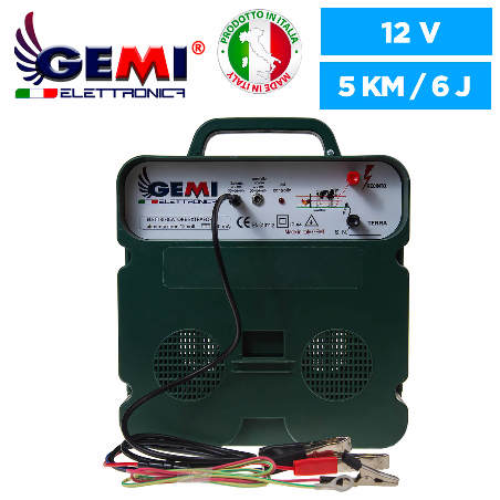 Electric Fence Energiser 5km Dual Power Supply 12V (Battery) / 220V For ...