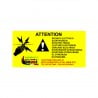 Знаци за предупредување за електрична ограда