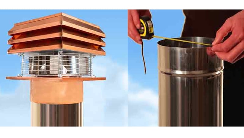 Extractor de chimenea de cobre - Gemi Elettronica