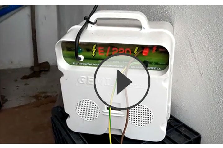 Recinto elettrico completo a corrente 220 V