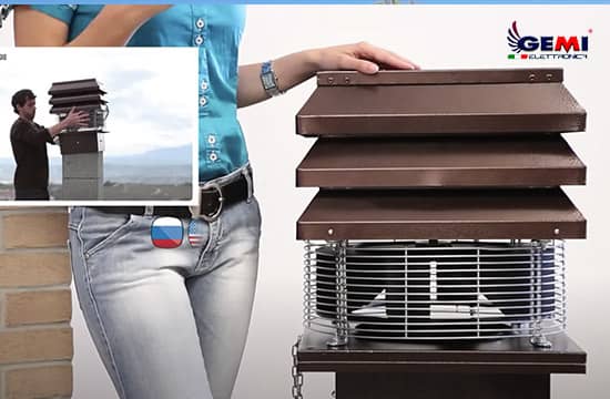 Fireplace Extractor fan: Does it really work? Here are 20 good reasons to install the Gemi chimney fan.